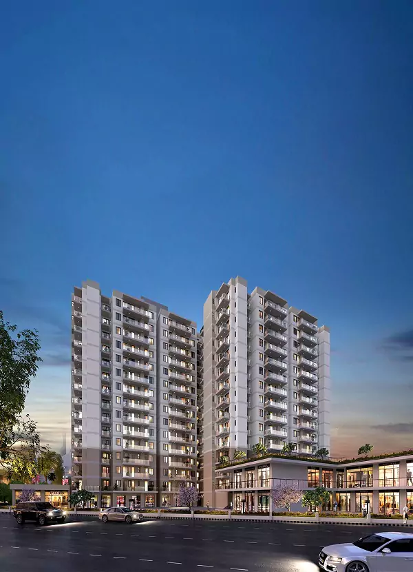 Suncity Sector 78 Tower Elevation Image
